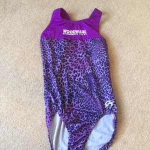 Purple Gk Woodward gymnastics leotard